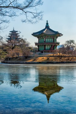 Gyeongbokgung Sarayı Hyangwonjeong Pavyonu