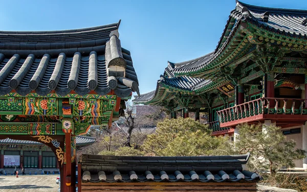 Tempio di Bongeunsa, Corea del Sud . — Foto Stock