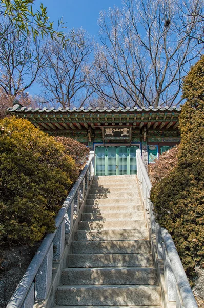 Bongeunsa tempel, Zuid-Korea. — Stockfoto