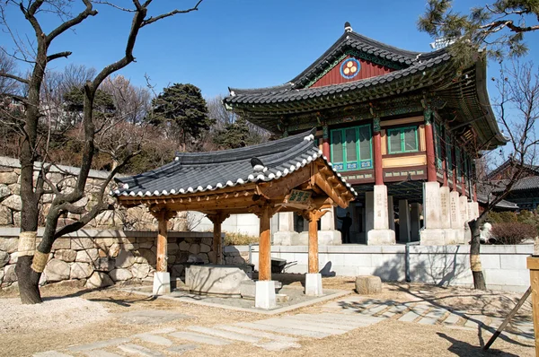 Templo de Bongeunsa, Seúl, Corea — Foto de Stock