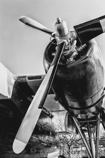 Airplane Vintage Propeller — Stock Photo, Image