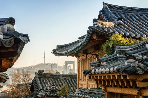 Quartiere storico di Seoul — Foto Stock