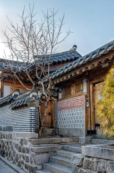 Villaggio di Bukchon Hanok — Foto Stock