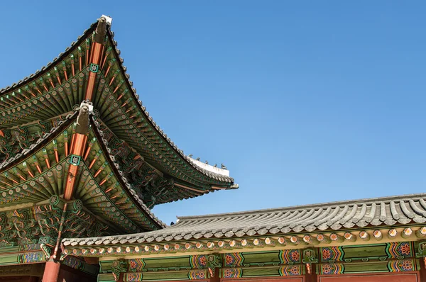 Korean Palace Details — Stock Photo, Image