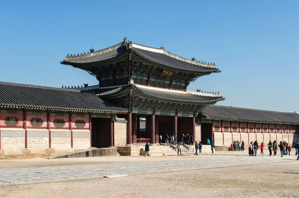 Gyeongbok palast, seoul. Südkorea — Stockfoto