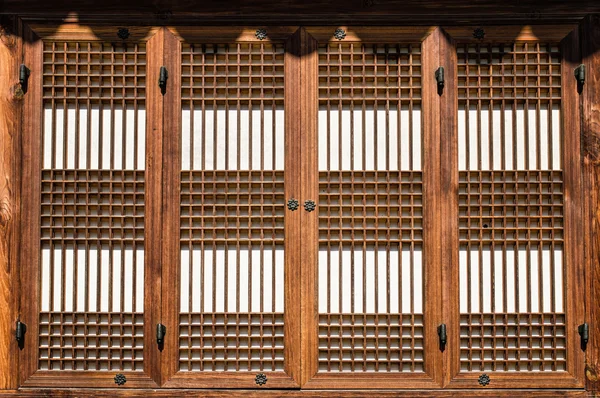 Puertas coreanas tradicionales — Foto de Stock