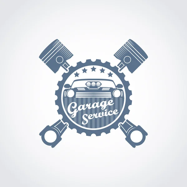 motor tamir logo vektör