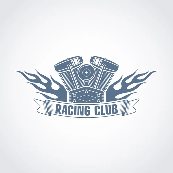 Motosiklet logo vektör