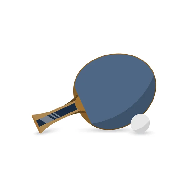 Tenis de Mesa Vector Icono — Archivo Imágenes Vectoriales