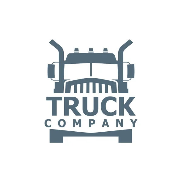 Truck vector logo — Stock Vector