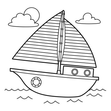 Yelkenli Renk Sayfası