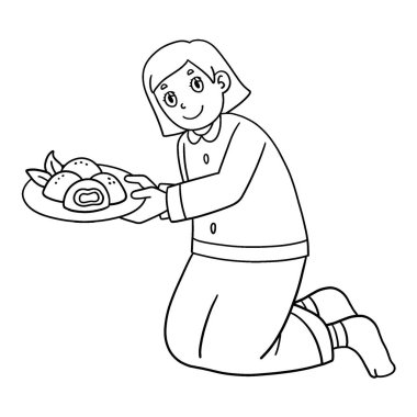 Qingming Festivali 'nin sevimli ve komik renkli sayfası. Annem Qingtuan' a hizmet ediyor. Çocuklar için saatlerce boyama eğlencesi sağlıyor. Bu sayfayı boyamak çok kolaydır. Küçük çocuklar ve yeni yürümeye başlayanlar için uygun..