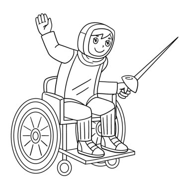 Özel ve uyumlu spor tekerlekli sandalyesi eskriminin sevimli ve komik renkli sayfası. Çocuklar için saatlerce boyama eğlencesi sağlıyor. Bu sayfayı boyamak çok kolaydır. Küçük çocuklar ve yeni yürümeye başlayanlar için uygun..