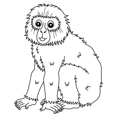 Bir Japon Makakının sevimli ve komik renkli sayfası. Çocuklar için saatlerce boyama eğlencesi sağlıyor. Bu sayfayı boyamak çok kolaydır. Küçük çocuklar ve yeni yürümeye başlayanlar için uygun.. 