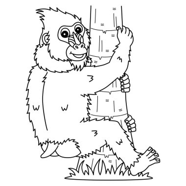 Mandrill Maymunu 'nun sevimli ve komik renkli sayfası. Çocuklar için saatlerce boyama eğlencesi sağlıyor. Bu sayfayı boyamak çok kolaydır. Küçük çocuklar ve yeni yürümeye başlayanlar için uygun.. 