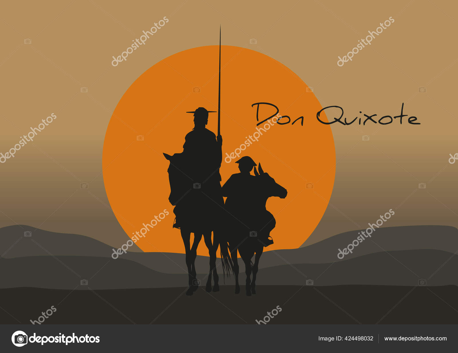 Moinhos de vento de Dom Quixote 