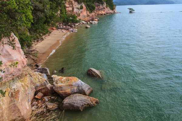 美丽的热带海在夏天 — 图库照片