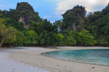 Görünümünü koh hong Island krabi, Tayland