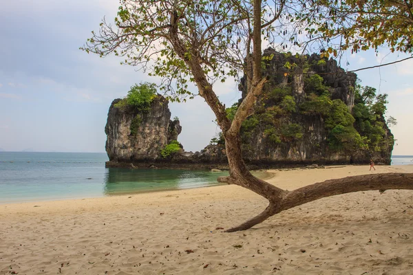 Vista de la isla de koh hong krabi, Tailandia —  Fotos de Stock