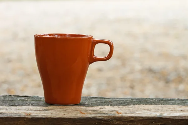 Cup of cappuccino coffee — Stock Photo, Image