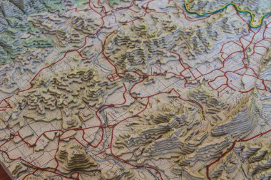 3D modeli harita coğrafi