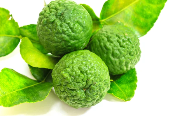 Bergamot fruit on white background. — Stock Photo, Image