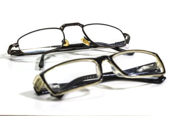 Eski siyah gözlükleri — Stok fotoğraf
