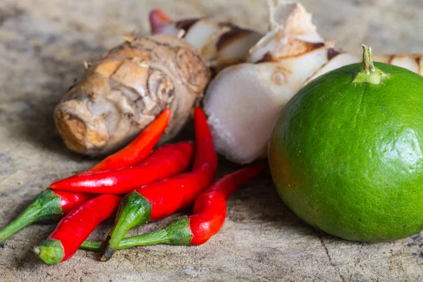 Thai kitchen food for cooking — Stock Photo, Image