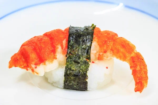 Sushi com rolos — Fotografia de Stock