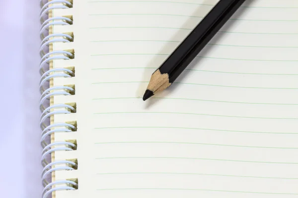 Ring notebook  blank on white background — Stock Photo, Image