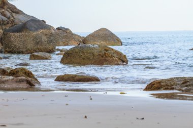 Yaz aylarında güzel tropik deniz