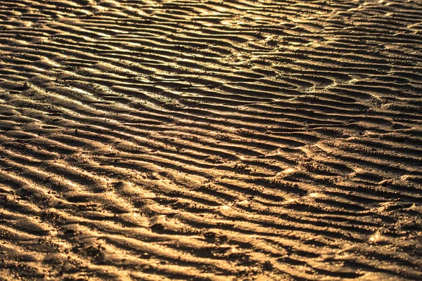 Plaj kum dalgaları — Stok fotoğraf