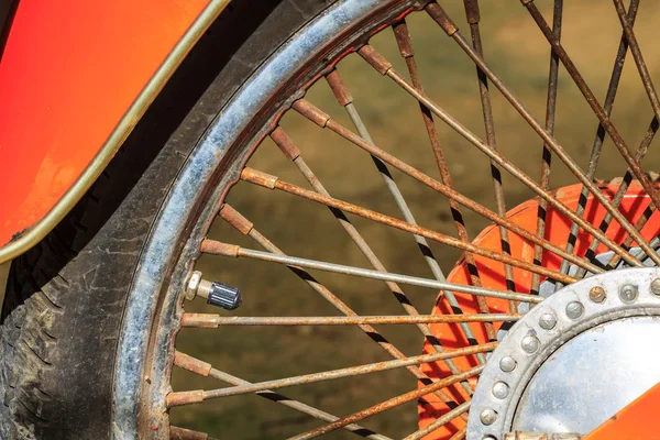 Ruedas de motocicletas — Foto de Stock