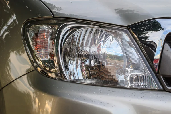 Headlights of car — Stock Photo, Image