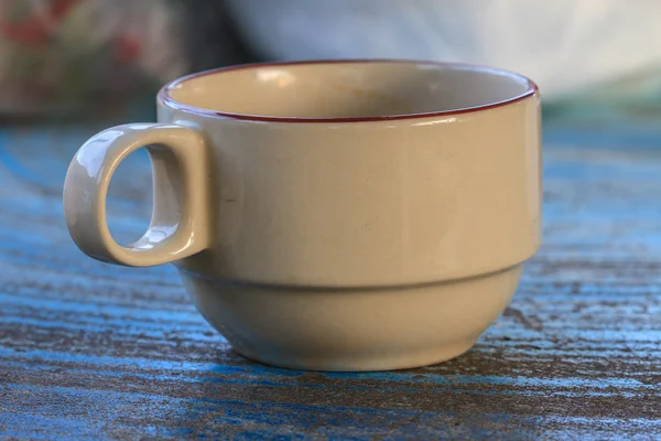 Kopje cappuccino koffie — Stockfoto