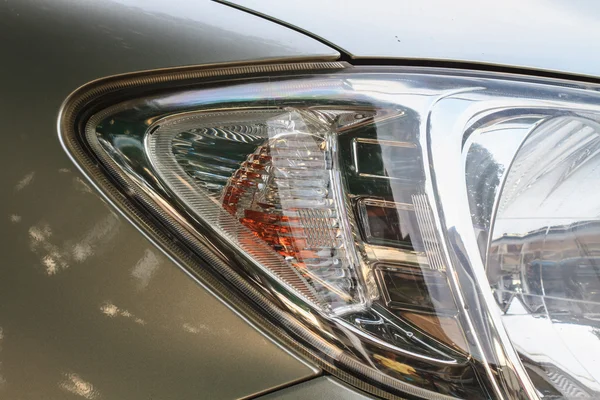 Headlights of car — Stock Photo, Image