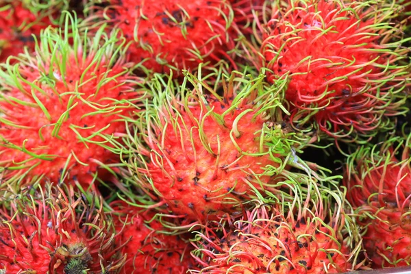 Rambutan from organic garden — Stock Photo, Image