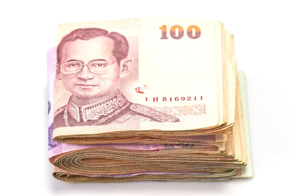 Banconote thailandesi Baht — Foto Stock