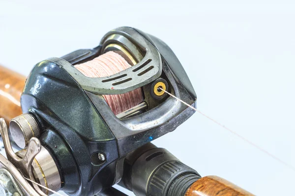 Close up Baitcasting reel — Stock Photo, Image