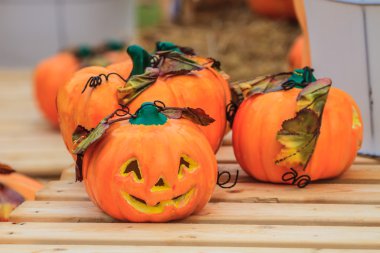 Cadılar Bayramı Balkabağı arka plan üzerinde