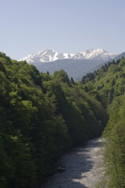 Dağ manzarası, Adıge Cumhuriyeti Rusya