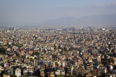 Katmandu - kentin genel görünümü