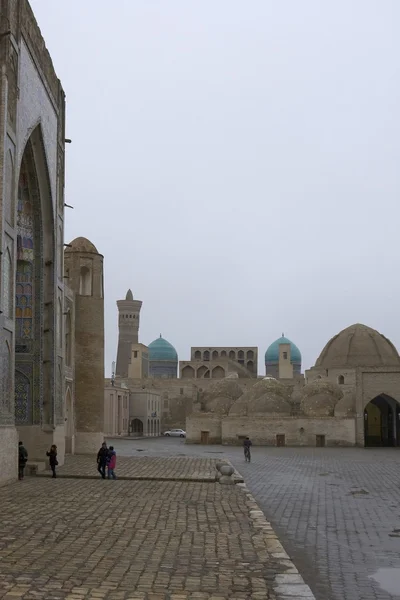 Buhara, şehrin eski kesiminde — Stok fotoğraf