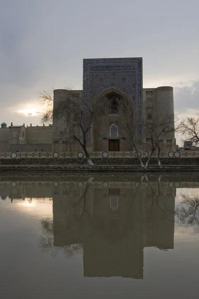 Mimari ensemble Lyabi-Hauz, Buhara, Özbekistan — Stok fotoğraf