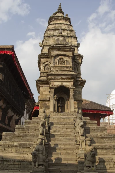 Ancient temple in Bhaktapur, Nepal — Stock Photo, Image