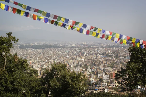 Katmandú - vista general de la ciudad —  Fotos de Stock