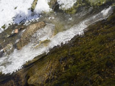 buz kenar baharda erir