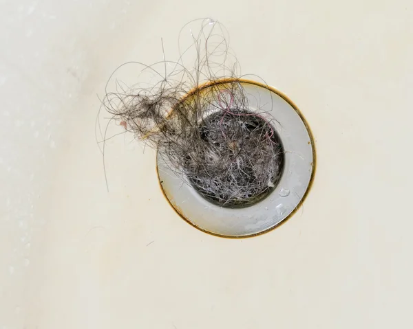 プラグ穴毛でいっぱい — ストック写真