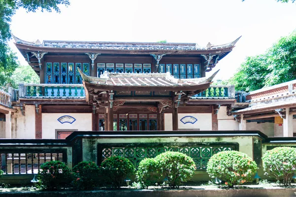 林家住宅と庭園 林平家庭園は台湾の伝統的な中国の家です — ストック写真