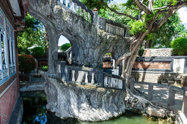 Lin Family Mansion Och Trädgård Lin Pei Familjens Trädgård Ett — Stockfoto